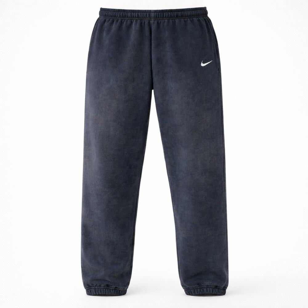 Vintage Nike Black Elasticized Pullstring Pocket … - image 1